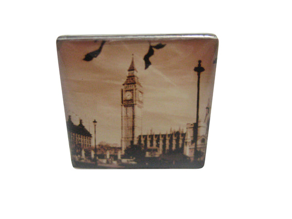 Iconic London Big Ben Adjustable Size Fashion Ring