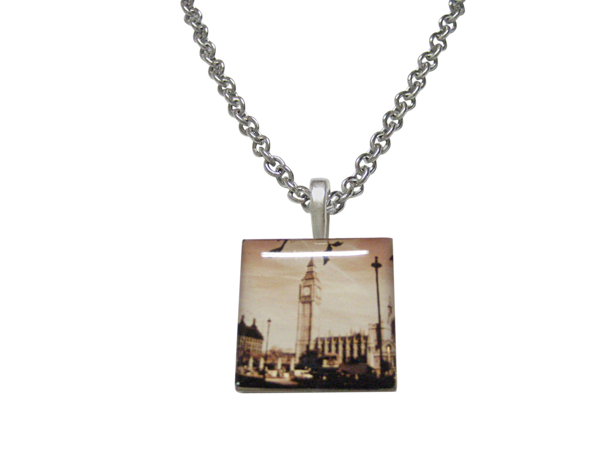 Iconic London Big Ben Pendant Necklace