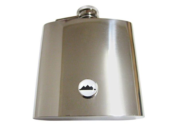 Iconic Pyramid 1 Oz. Stainless Steel Key Chain Flask