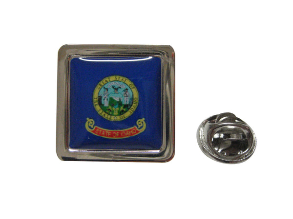 Idaho Flag Design Lapel Pin