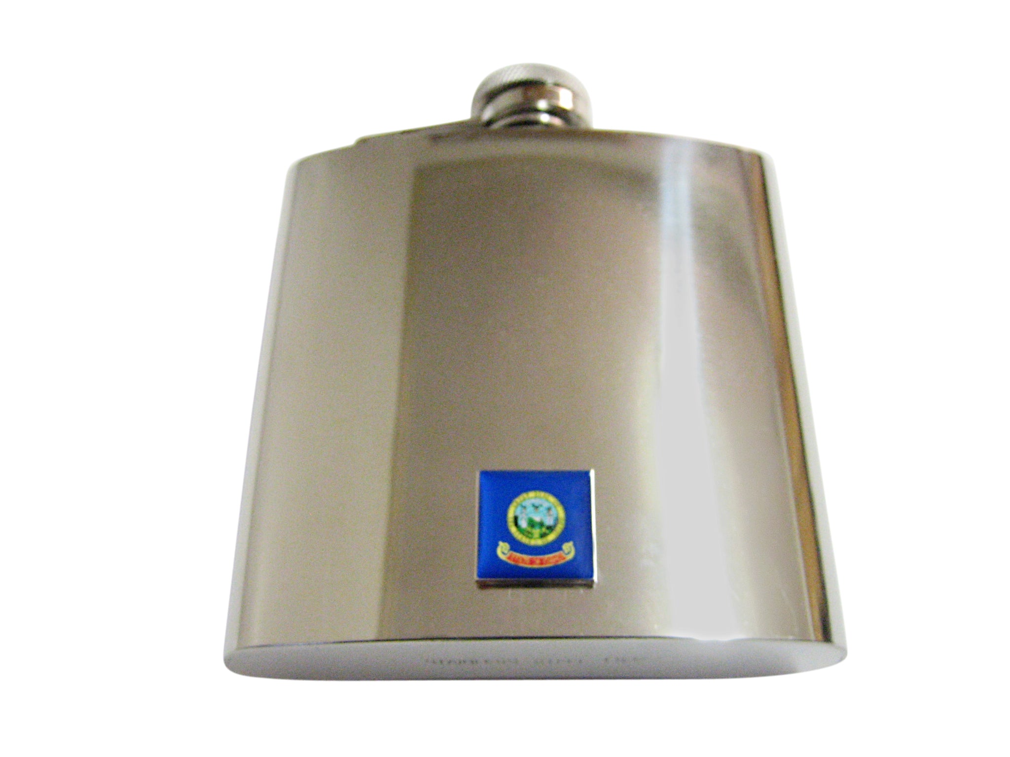 Idaho State Flag 6oz Flask