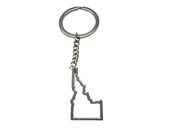Idaho State Map Outline Keychain