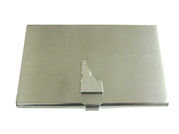 Idaho State Map Shape Business Card Holder
