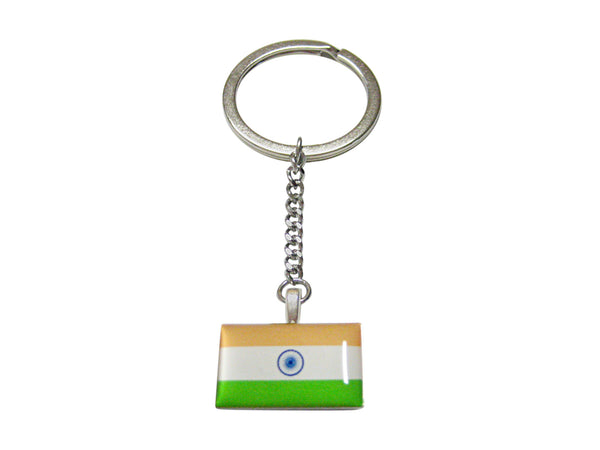 India Flag Pendant Keychain
