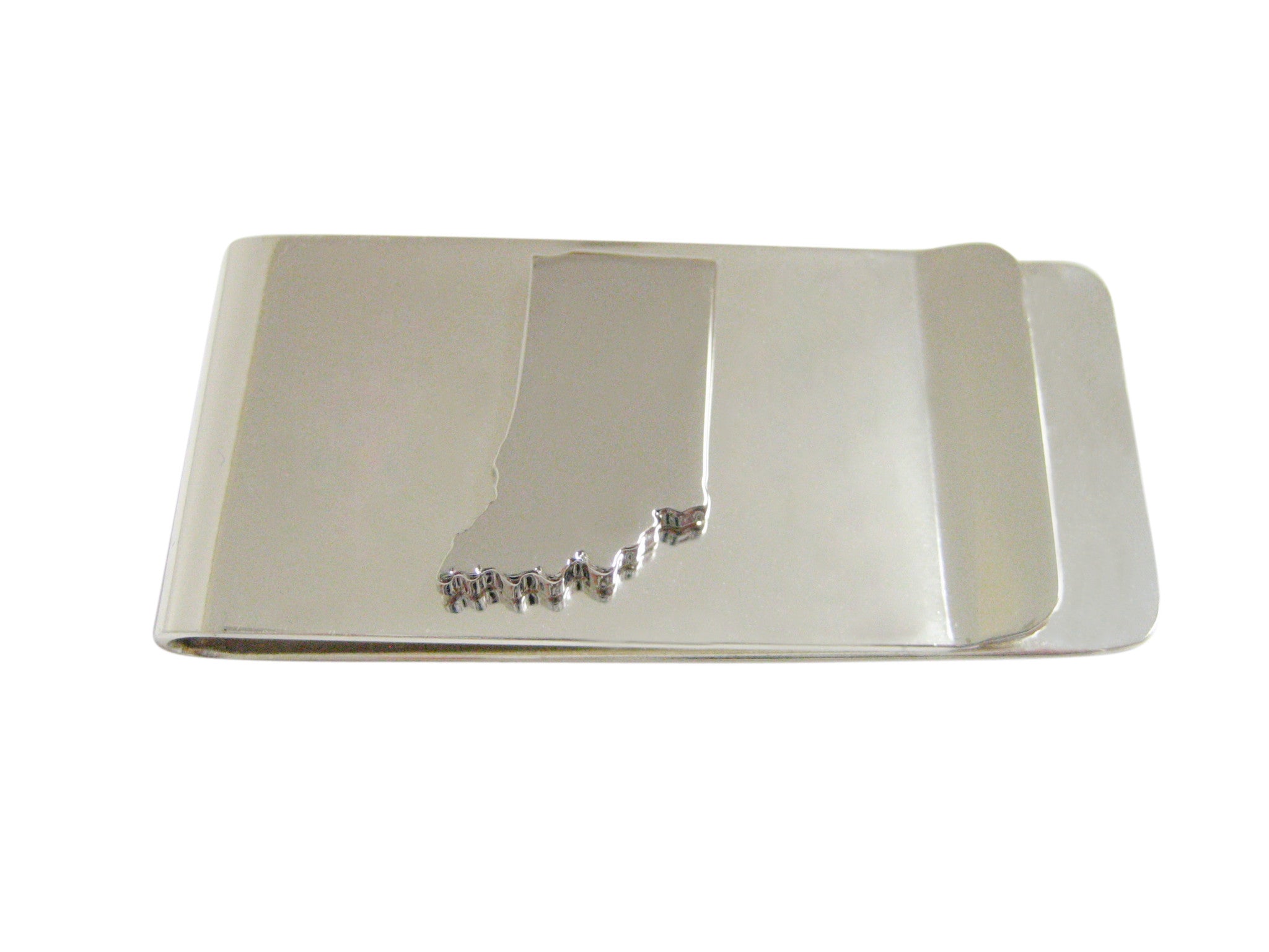 Indiana State Map Shape Money Clip