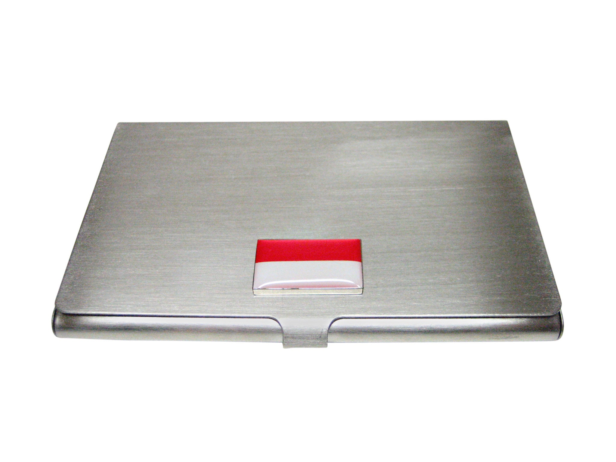 Indonesia Flag Pendant Business Card Holder