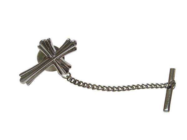Intricately Detailed Cross Tie Tack