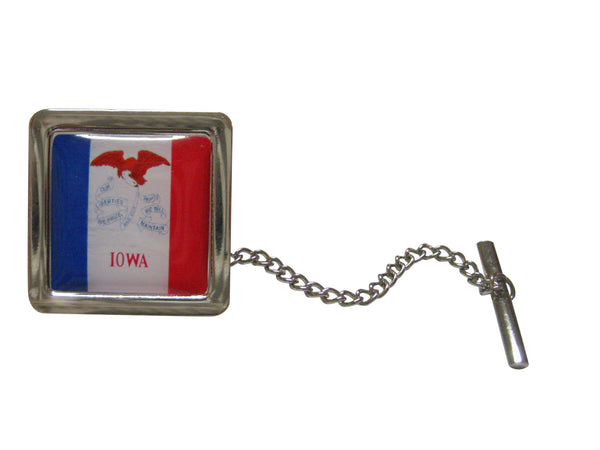 Iowa Flag Design Tie Tack