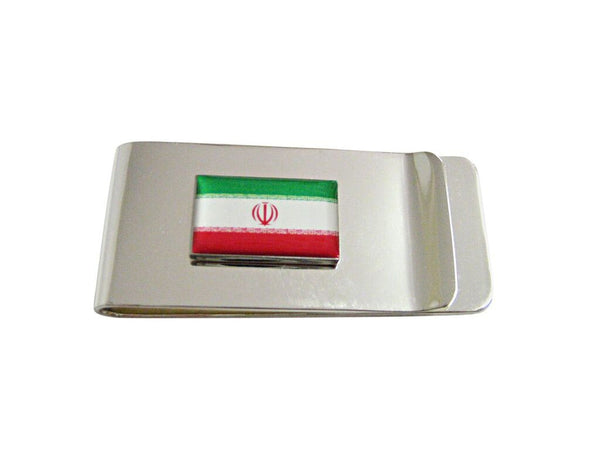 Iran Flag Pendant Money Clip