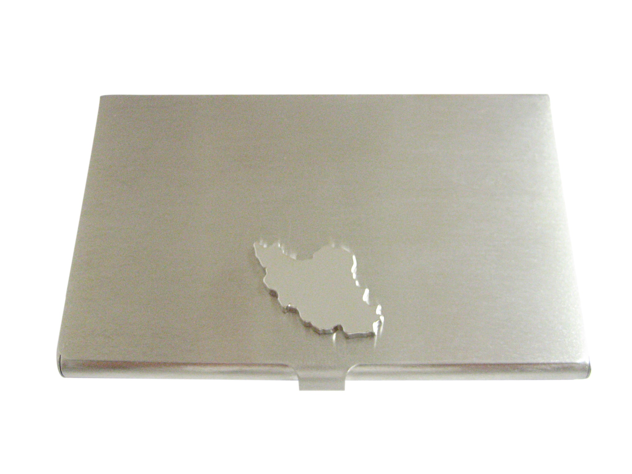 Iran Map Shape Business Card Holder