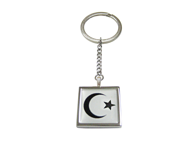 Islam Flag Pendant Keychain