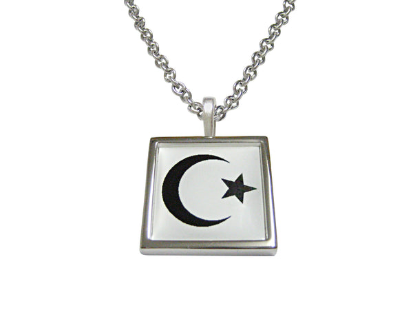 Islam Flag Pendant Necklace