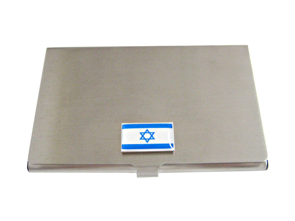Israel Flag Business Card Holder