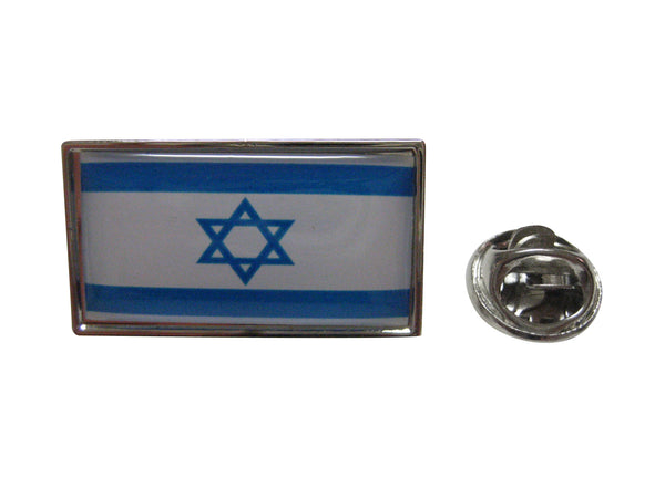 Israel Flag Design Lapel Pin
