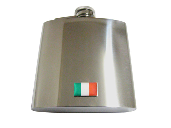 Italy Flag 6 Oz. Stainless Steel Flask