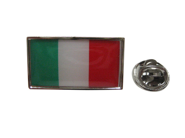 Italy Flag Design Lapel Pin