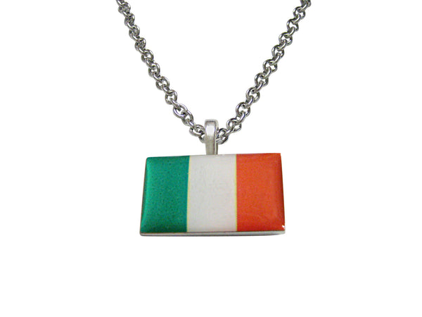 Italy Flag Necklace