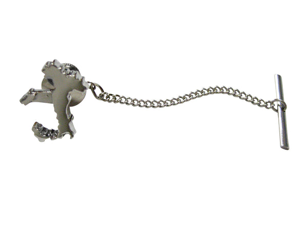 Italy Map Shape Tie Tack