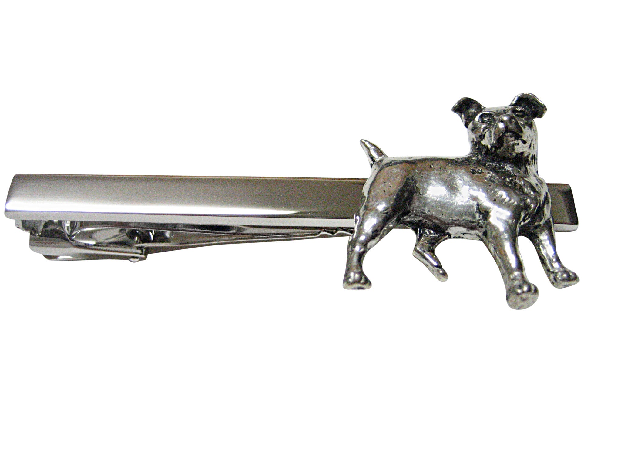 Jack Russel Dog Square Tie Clip