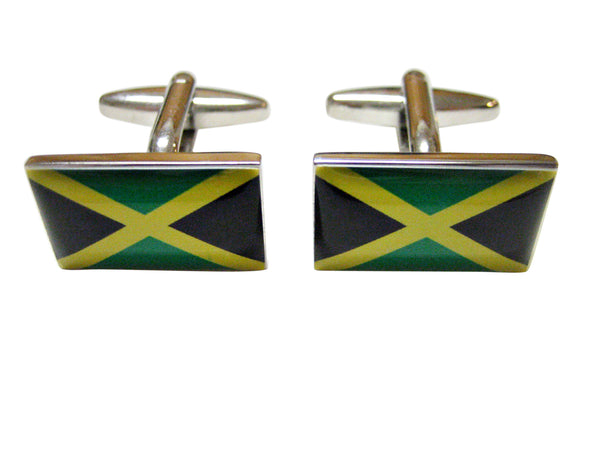 Jamaica Flag Cufflinks