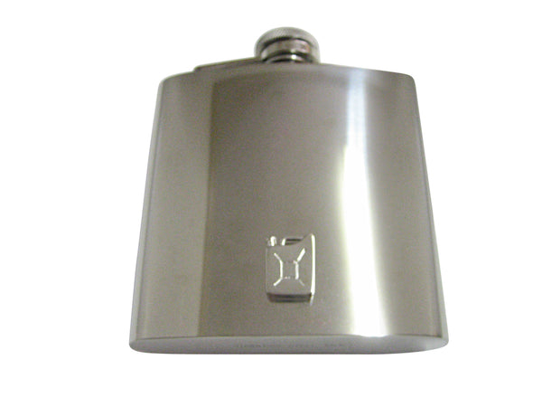 Jerry Can Gas Can 6 Oz. Stainless Steel Flask