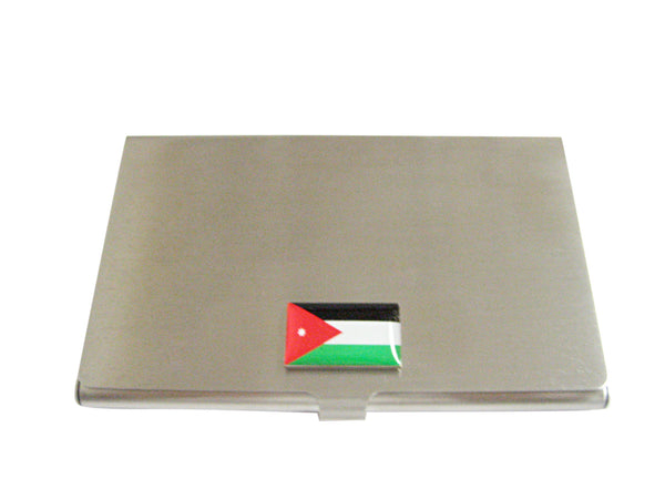 Jordan Flag Business Card Holder