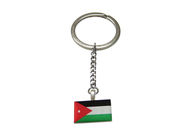 Jordan Flag Pendant Keychain
