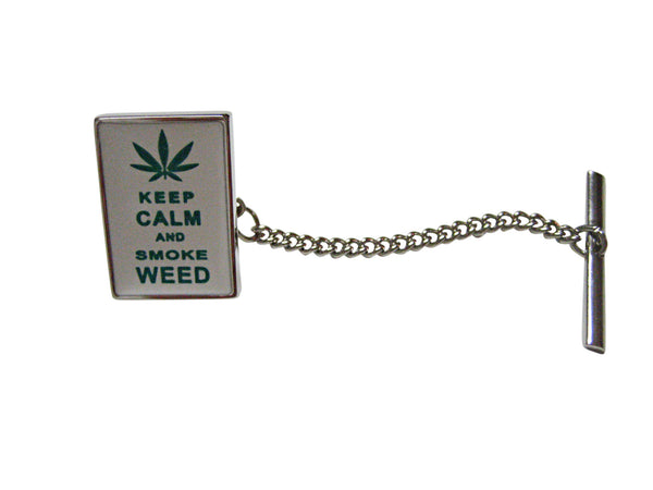 Keep Calm and Smoke Weed Tie Tack