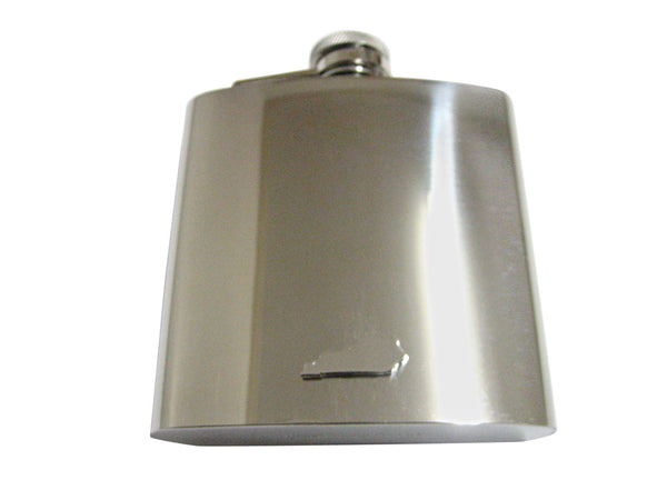 Kentucky State Map Shape 6 Oz. Stainless Steel Flask