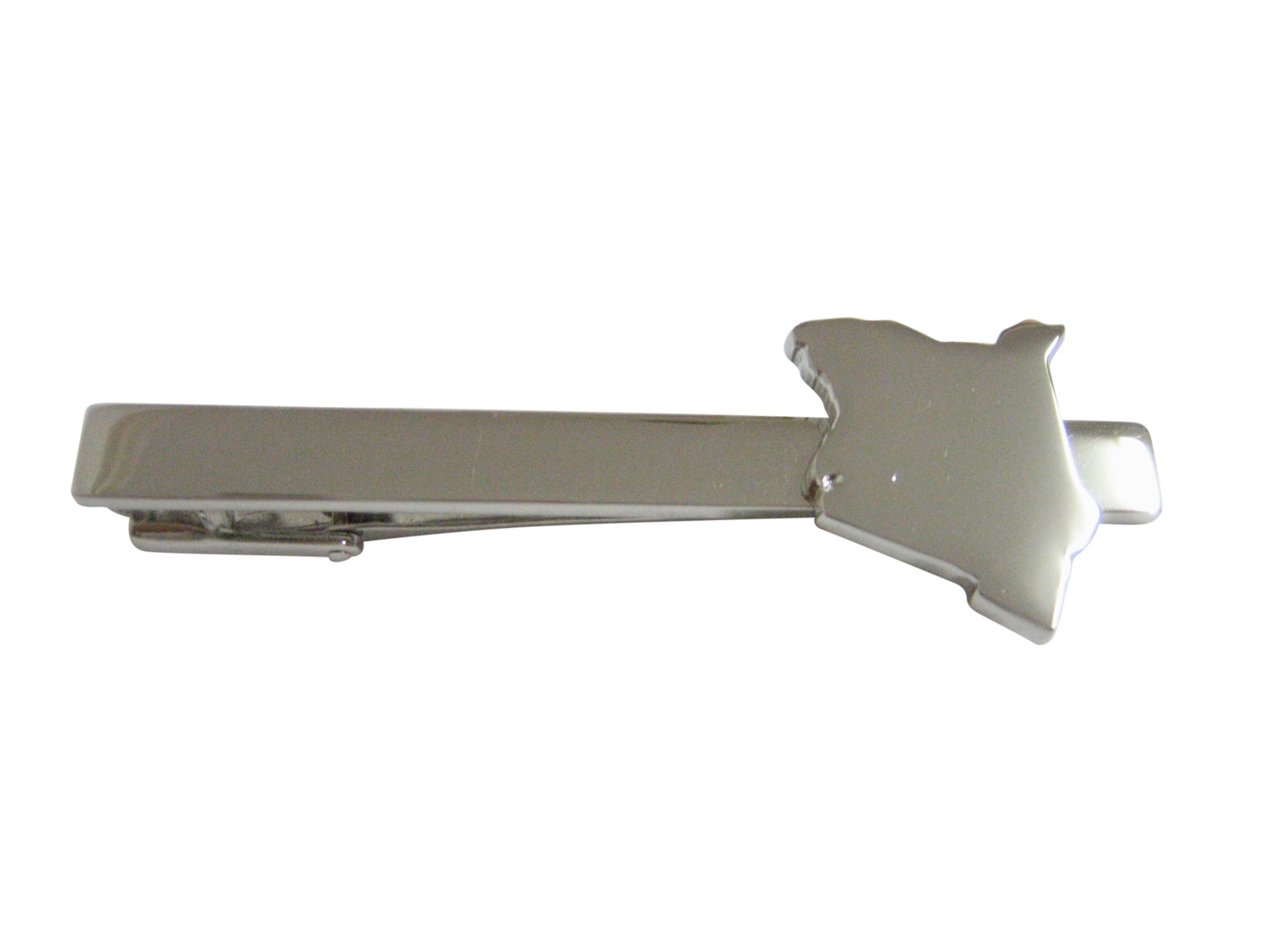 Kenya Map Shape Square Tie Clip
