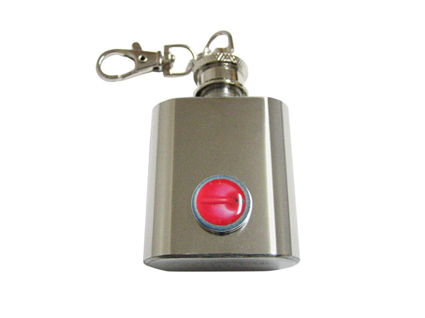 Kettleball Image 1 Oz. Stainless Steel Key Chain Flask