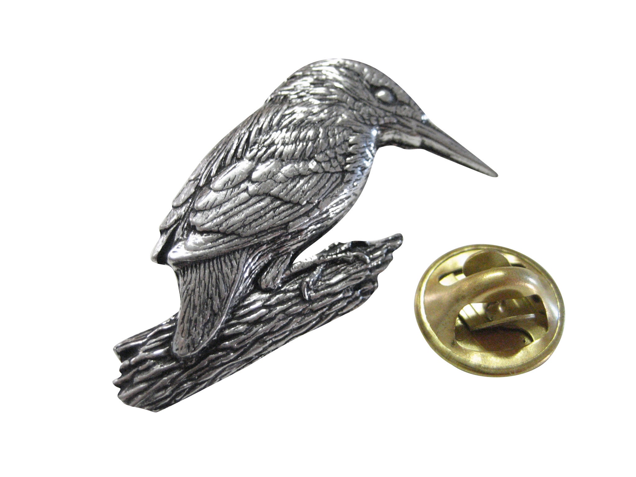 Kingfisher Bird Lapel Pin