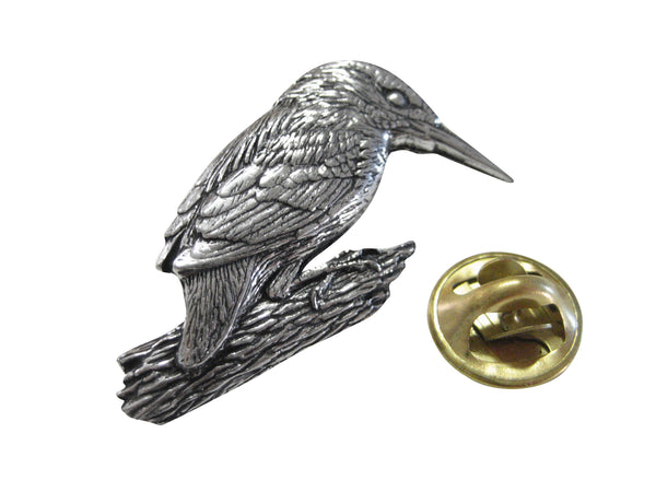 King Fisher Bird Lapel Pin