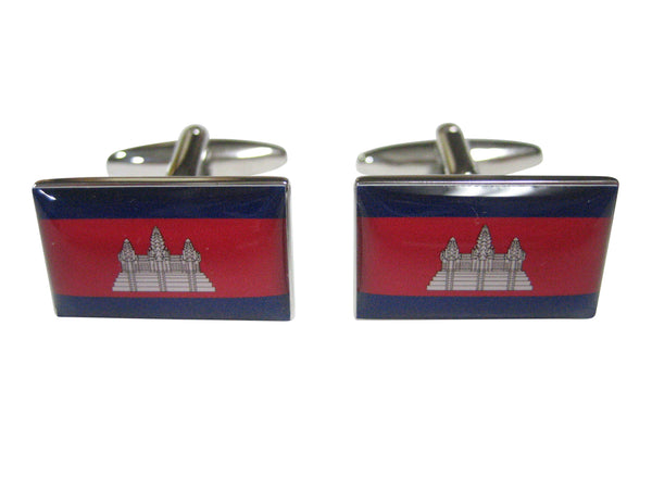 Kingdom of Cambodia Flag Cufflinks