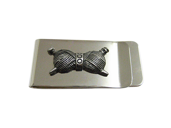 Knitting Yarn Money Clip
