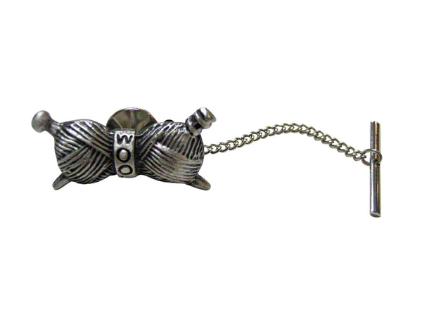 Knitting Yarn Tie Tack