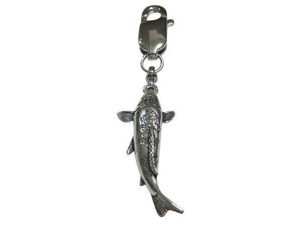 Koi Fish Pendant Zipper Pull Charm