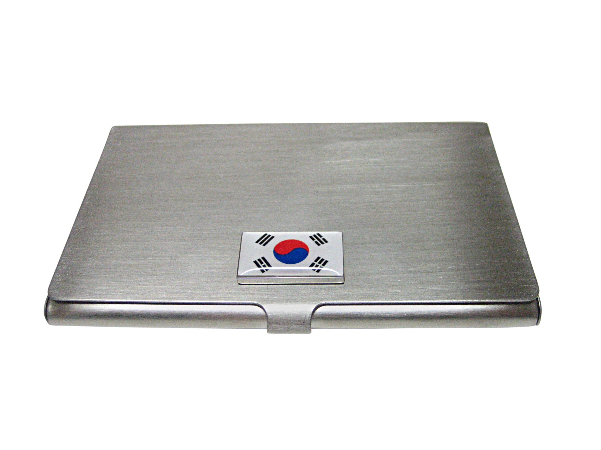 Korea Flag Pendant Business Card Holder