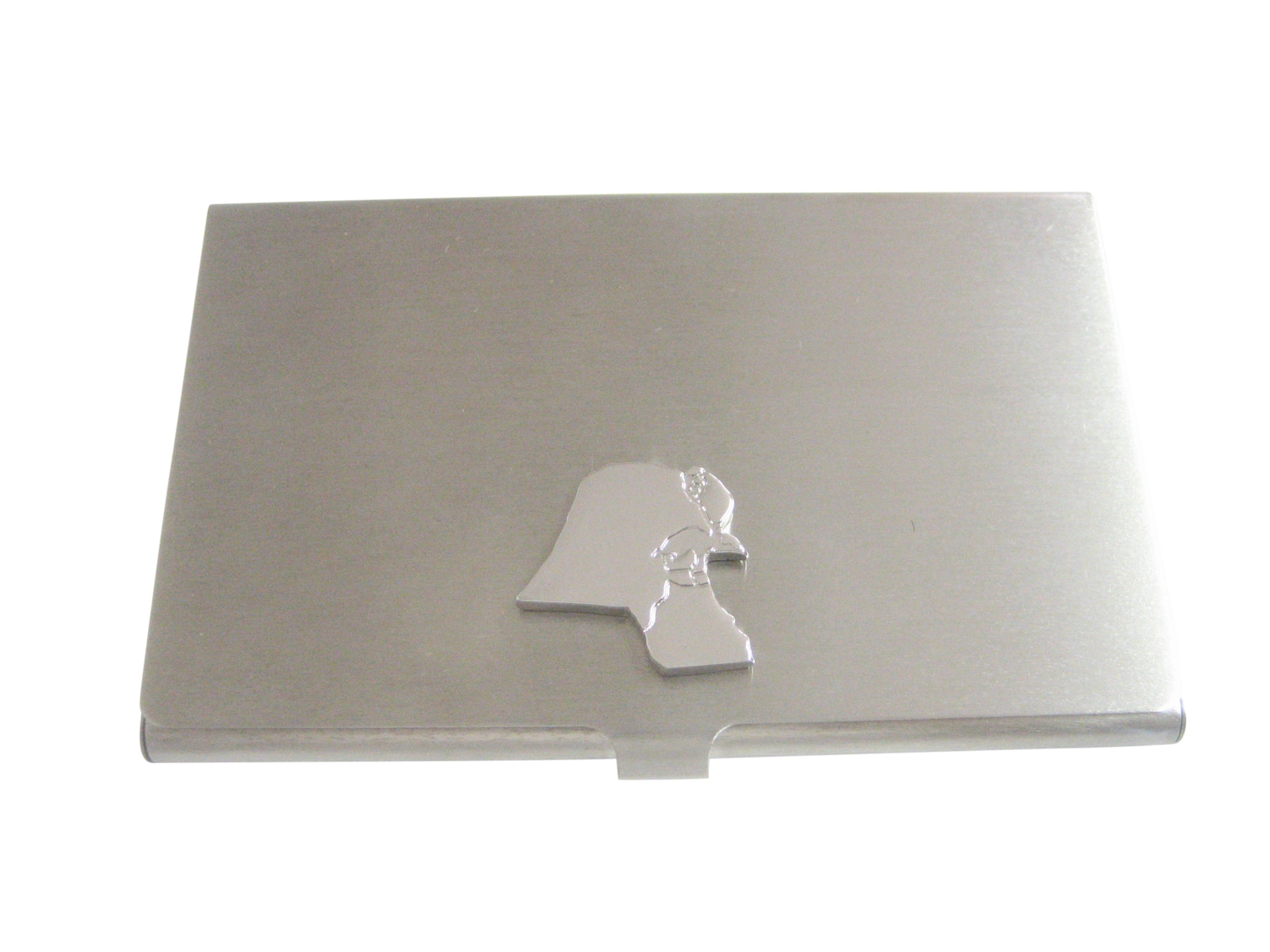 Kuwait Map Shape Business Card Holder