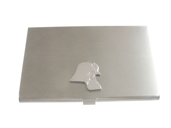 Kuwait Map Shape Business Card Holder