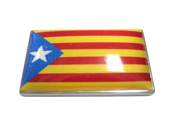 La Senyera Estelada Catalonia Flag Magnet