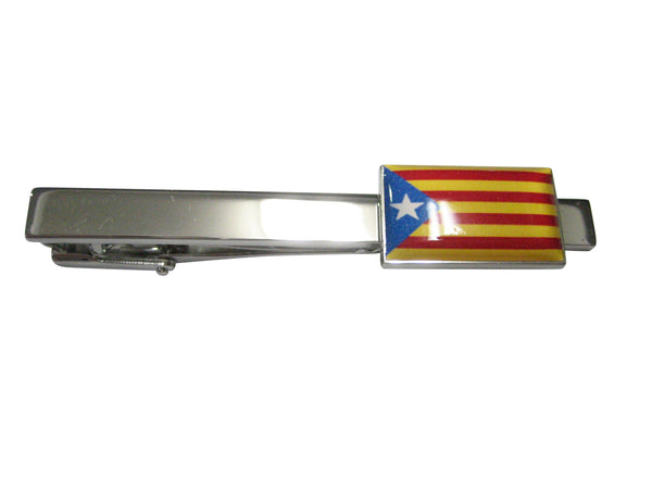 La Senyera Estelada Catalonia Flag Tie Clip