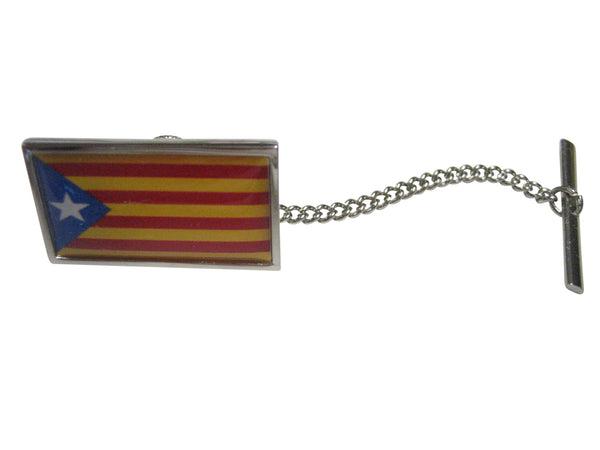 La Senyera Estelada Catalonia Flag Tie Tack