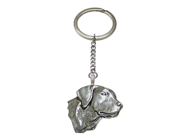 Labrador Dog Head Pendant Keychain