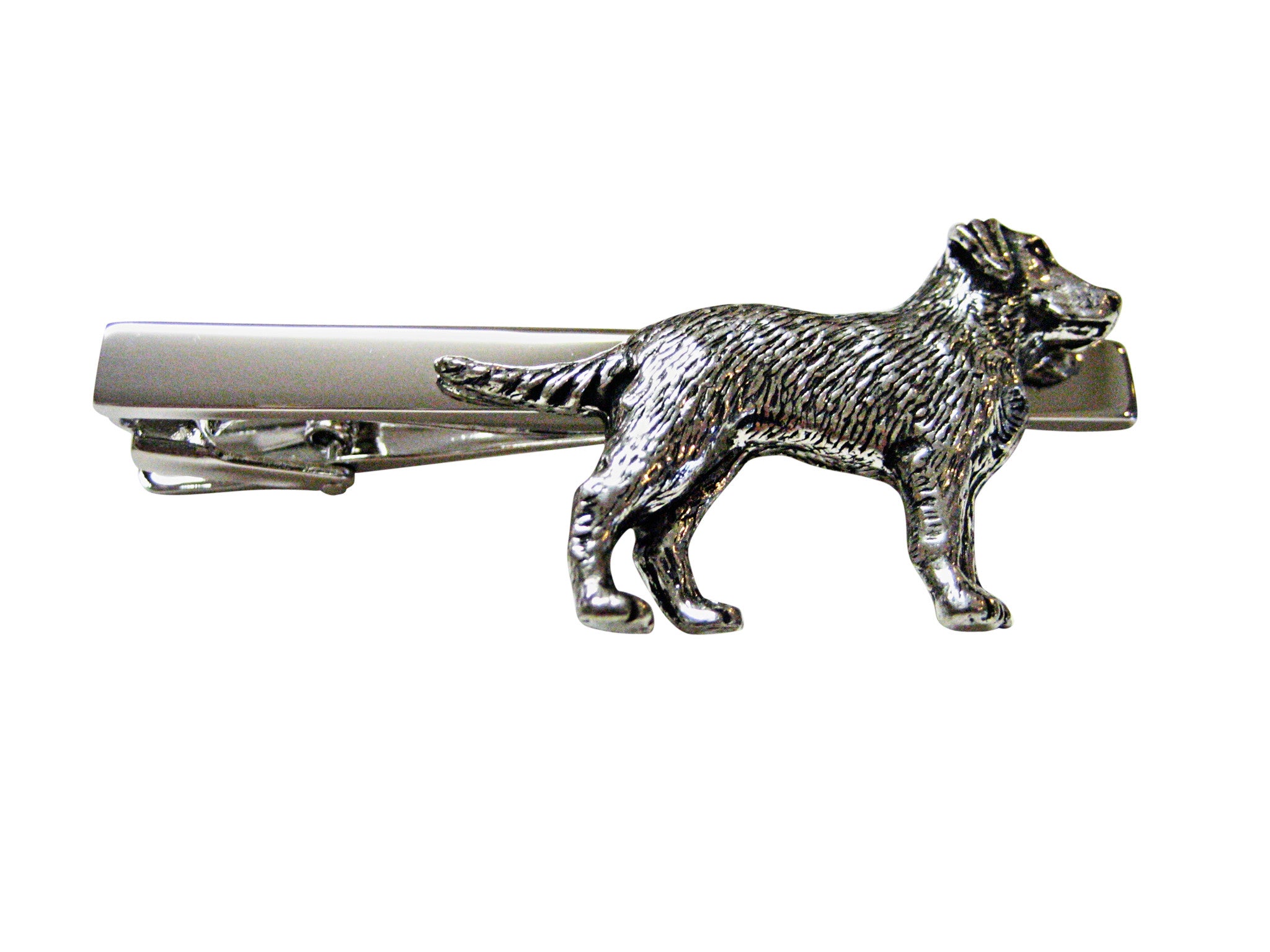 Labrador Dog Square Tie Clip