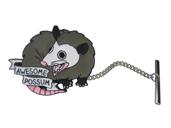 Large Awesome Possum Tie Tack