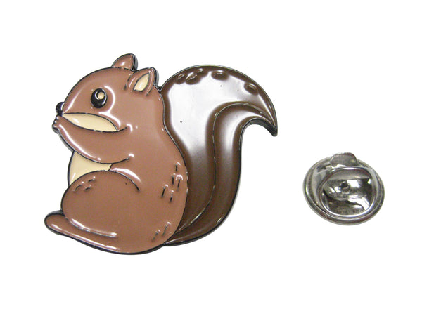Large Colorful Squirrel Lapel Pin
