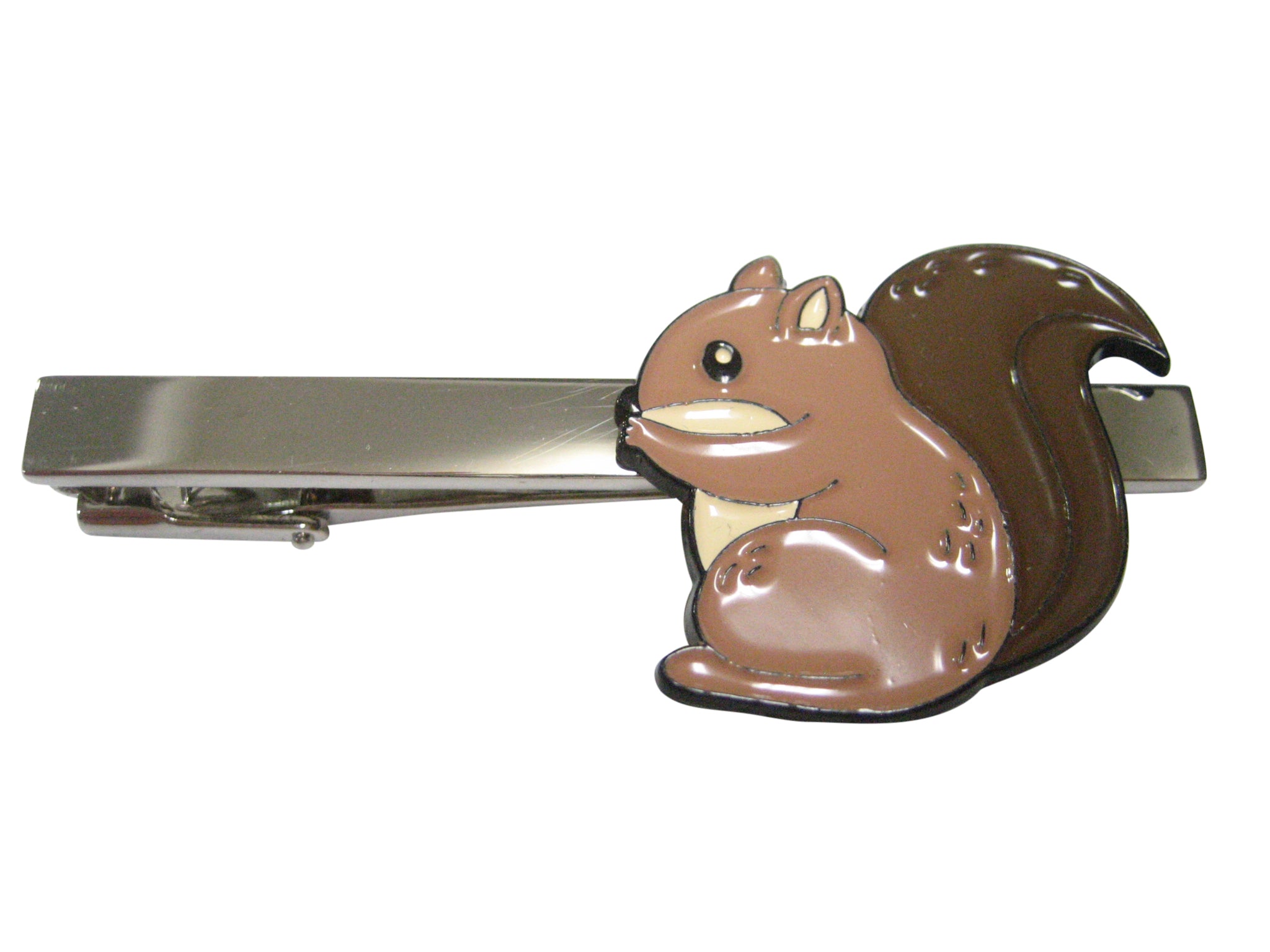 Large Colorful Squirrel Tie Clip