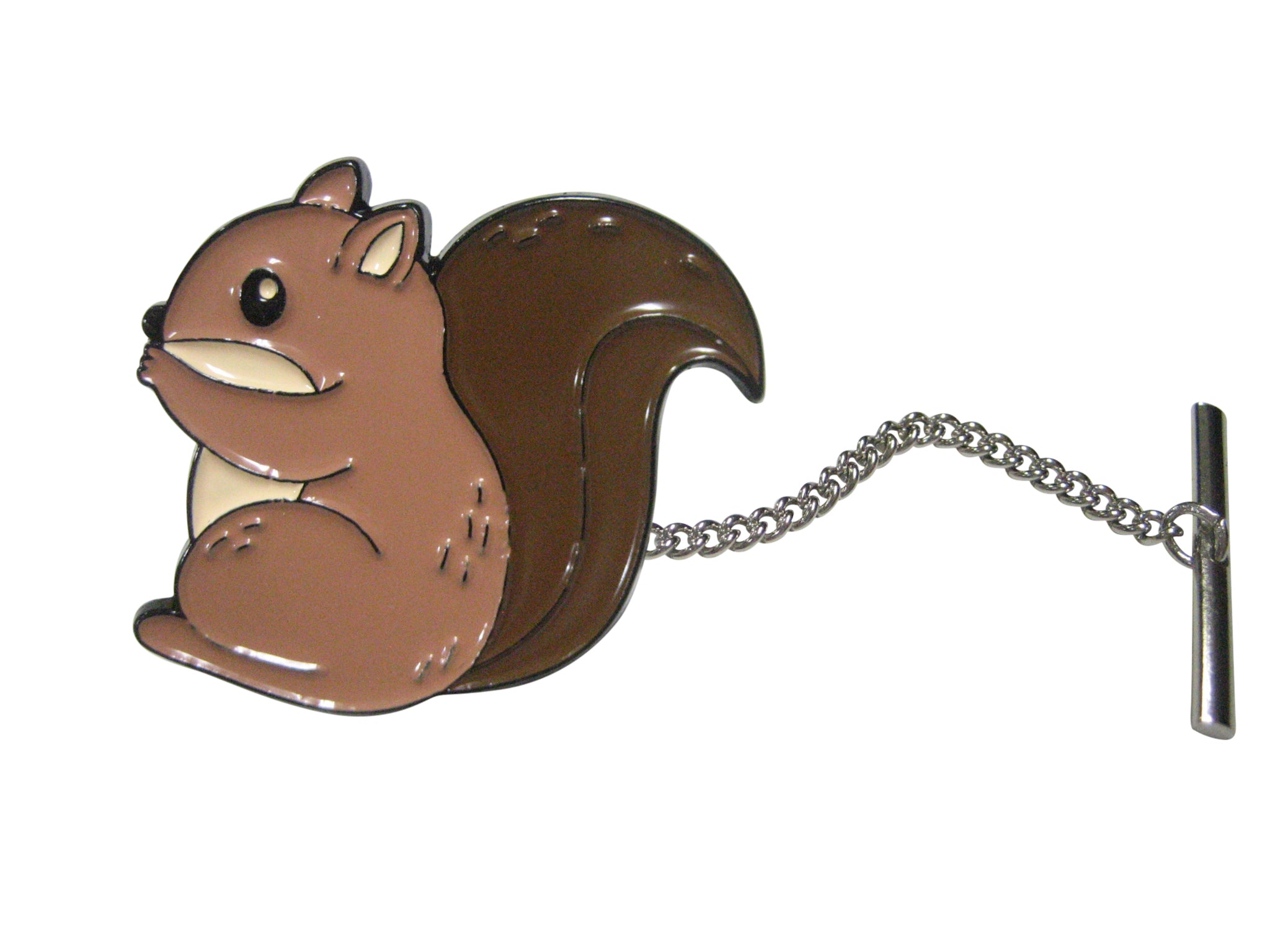 Large Colorful Squirrel Tie Tack