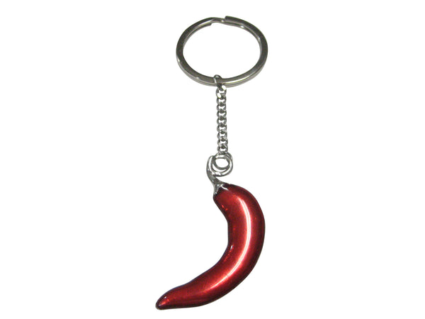 Large Red Hot Chili Pepper Pendant Keychain